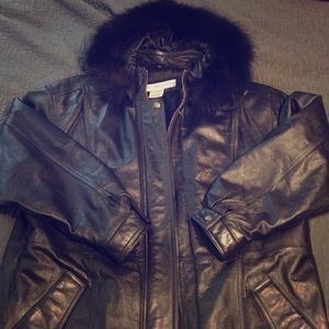 Preswick & Moore Women’s leather coat